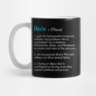 God Definition Word Mug